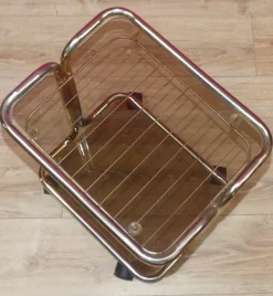Pamono Vintage Bar Cart Table, 1970s> Serving Bar Carts & Trolleys