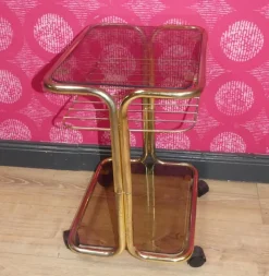 Pamono Vintage Bar Cart Table, 1970s><noscript><img width=