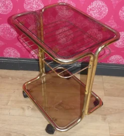 Pamono Vintage Bar Cart Table, 1970s><noscript><img width=