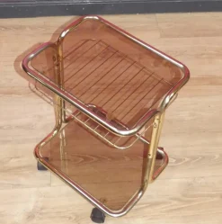 Pamono Vintage Bar Cart Table, 1970s><noscript><img width=