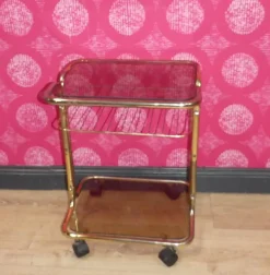 Pamono Vintage Bar Cart Table, 1970s><noscript><img width=