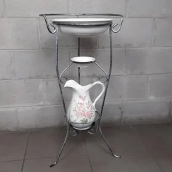 Hot Pamono Vintage Basin with Pitcher, 1950s, Set of 2