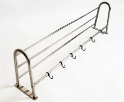 Clearance Pamono Vintage Bauhaus Chrome Wall Rack, 1930s