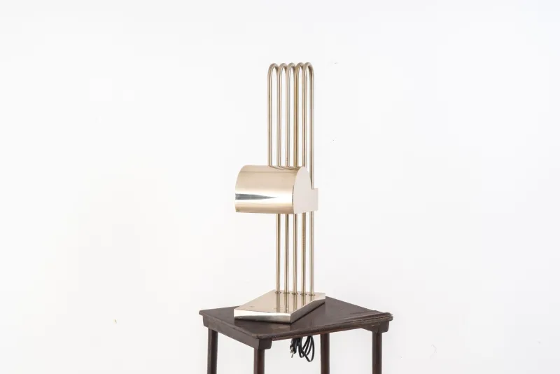 Pamono Vintage Bauhaus Lamps by Marcel Breuer, 1920s, Set of 2> Table Lamps