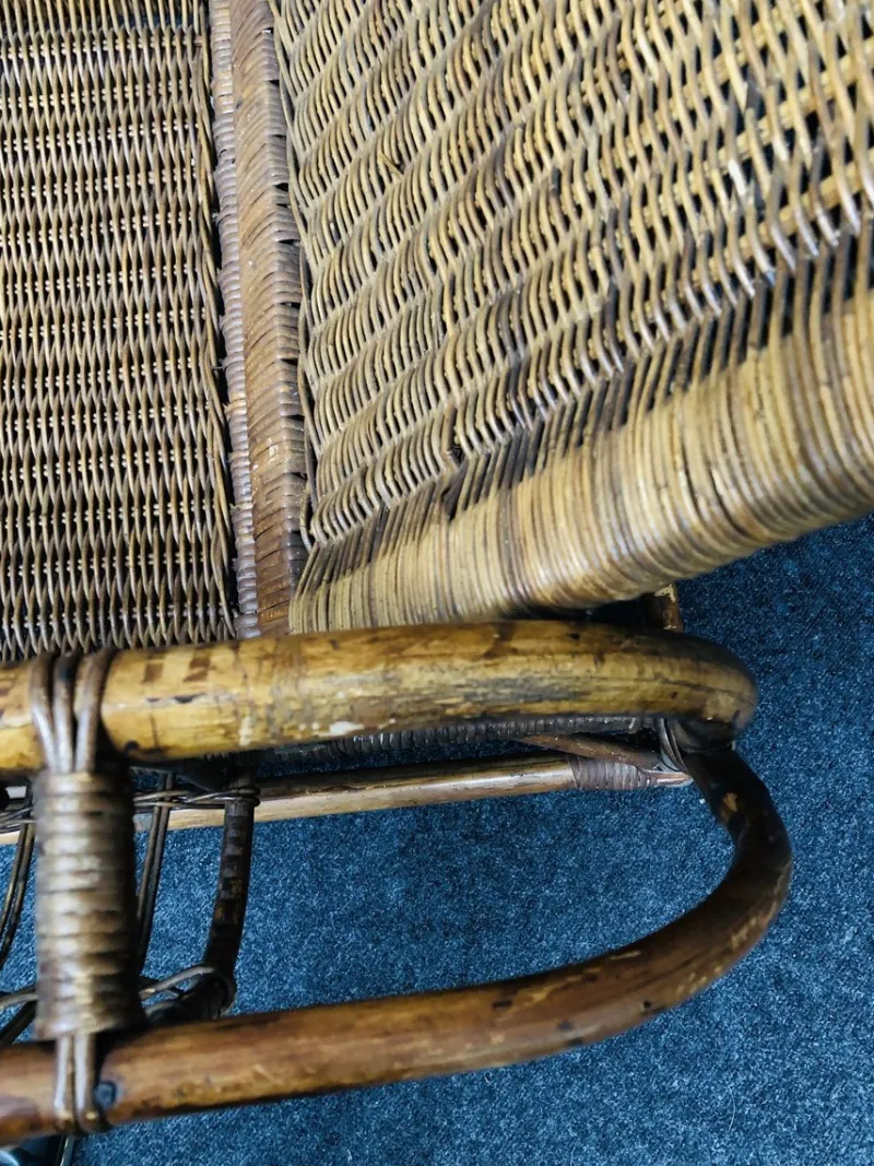Hot Pamono Vintage Bauhaus Rattan Chair by Erich Dieckmann, 1920s
