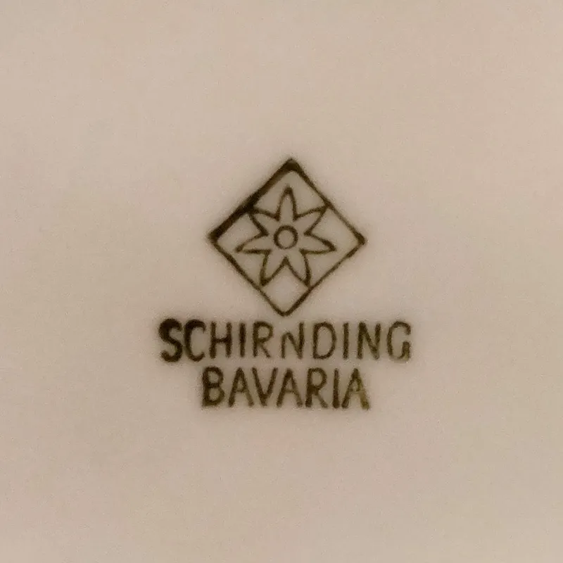 Sale Pamono Vintage Bavarian Coffee Set from Schirnding Bavaria, 1950s, Set of 27