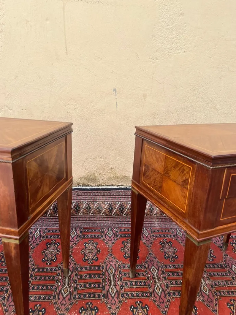 Best Pamono Vintage Bedside Tables by Paolo Buffa, 1950s, Set of 2