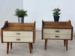 Pamono Vintage Bedside Tables, Set of 2> Nightstands