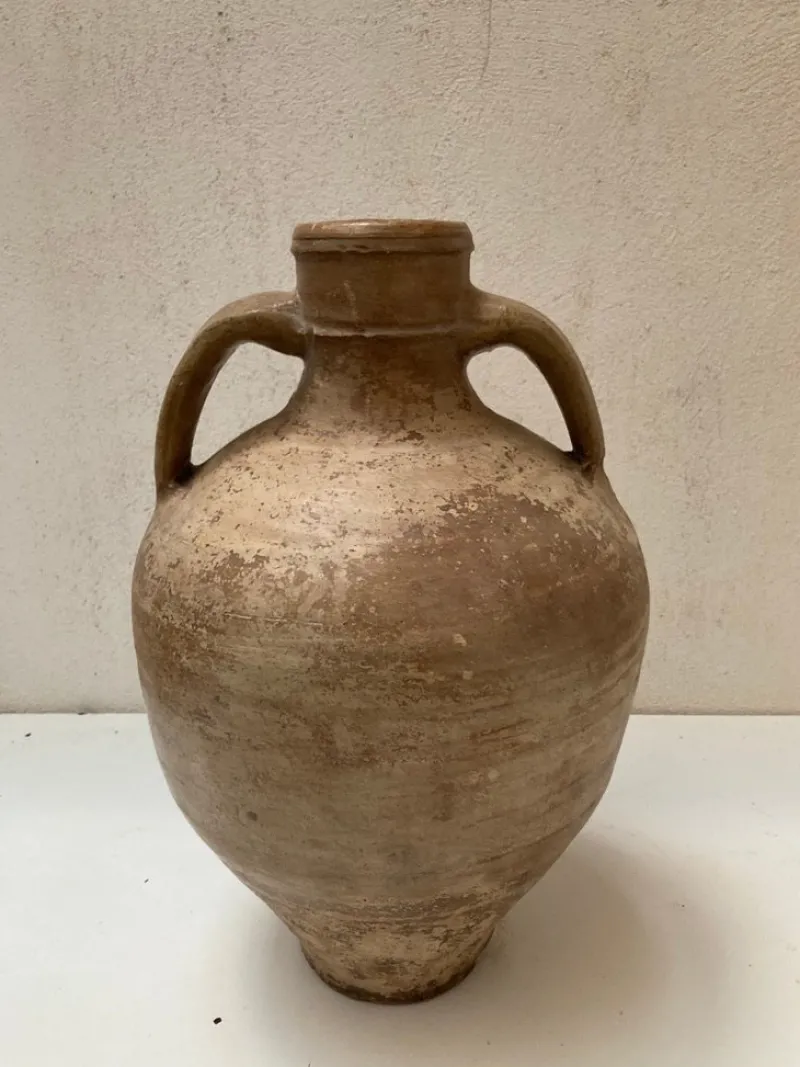 Hot Pamono Vintage Beige Faience Vase