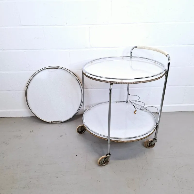 Hot Pamono Vintage Belgian Serving Trolley, 1950s