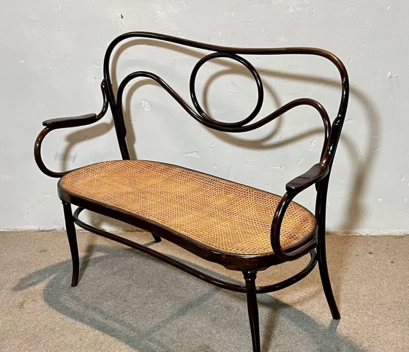 Pamono Vintage Bench from Thonet, 1891