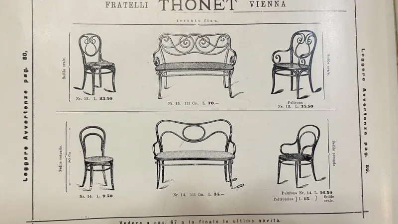 Pamono Vintage Bench from Thonet, 1891