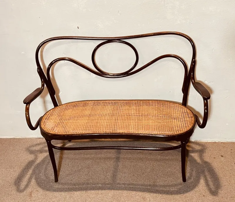 Pamono Vintage Bench from Thonet, 1891