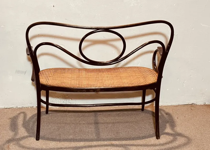 Pamono Vintage Bench from Thonet, 1891