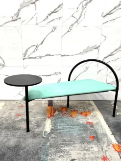 Discount Pamono Vintage Bench in Metal, 1980