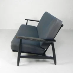 Pamono Vintage Bench in the style of Viko Baumritter, 1960s><noscript><img width=