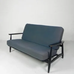Pamono Vintage Bench in the style of Viko Baumritter, 1960s><noscript><img width=