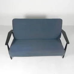 Pamono Vintage Bench in the style of Viko Baumritter, 1960s><noscript><img width=