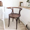 Pamono Vintage Bentwood Chair with Armrests, Mazowia Noworadomsk> Office Chairs