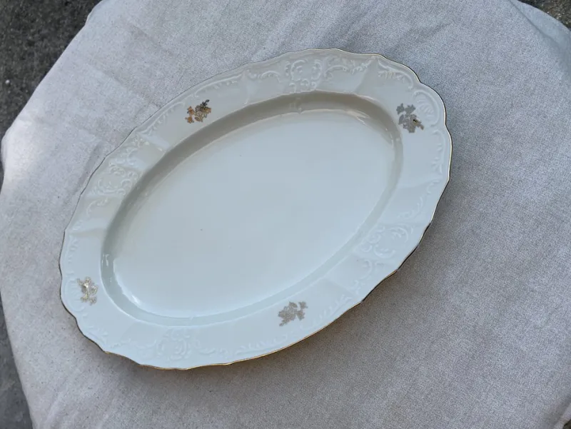 Hot Pamono Vintage Bernadotte Porcelain Serving Plate, 1960s