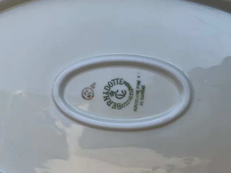 Hot Pamono Vintage Bernadotte Porcelain Serving Plate, 1960s