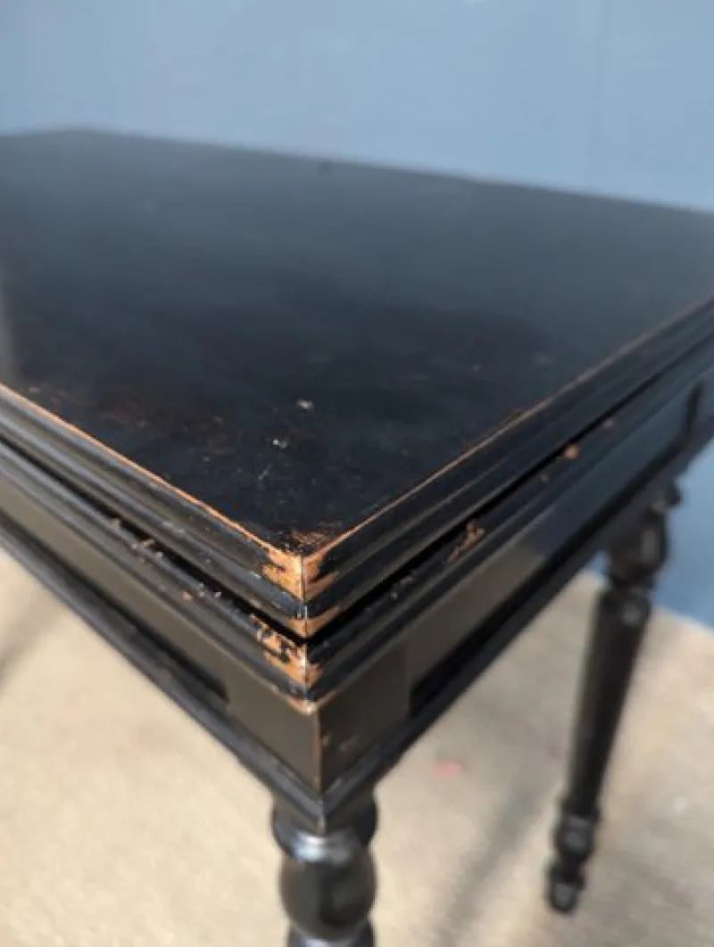 Discount Pamono Vintage Black Games Table