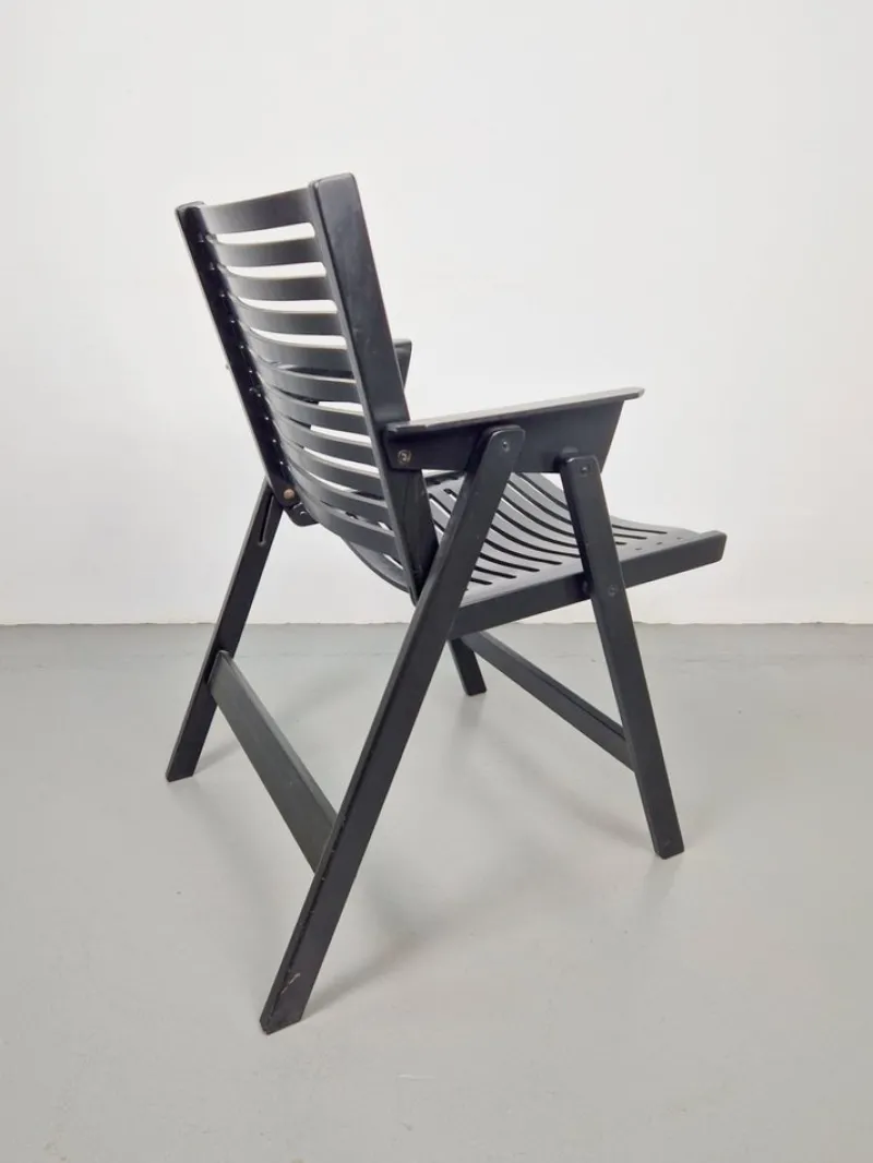 Pamono Vintage Black Garden Chair by Niko Kralj for Rex, 1960s> Garden Seating