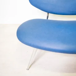 Pamono Vintage Blue Bench, 1960s><noscript><img width=