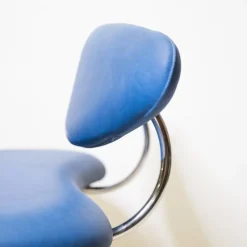 Pamono Vintage Blue Bench, 1960s><noscript><img width=