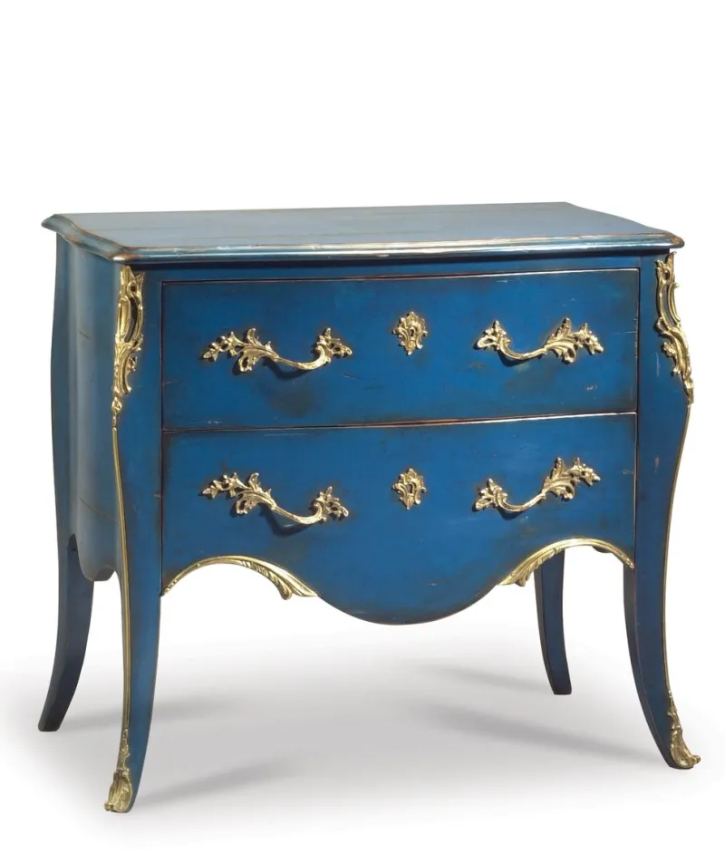 New Pamono Vintage Blue French Commode