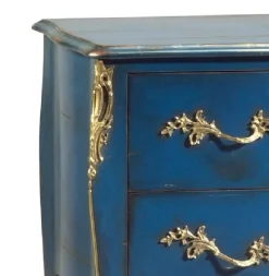 New Pamono Vintage Blue French Commode