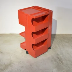 Pamono Vintage Boby Trolley by Joe Colombo for Bieffeplast, 1970s> Serving Bar Carts & Trolleys