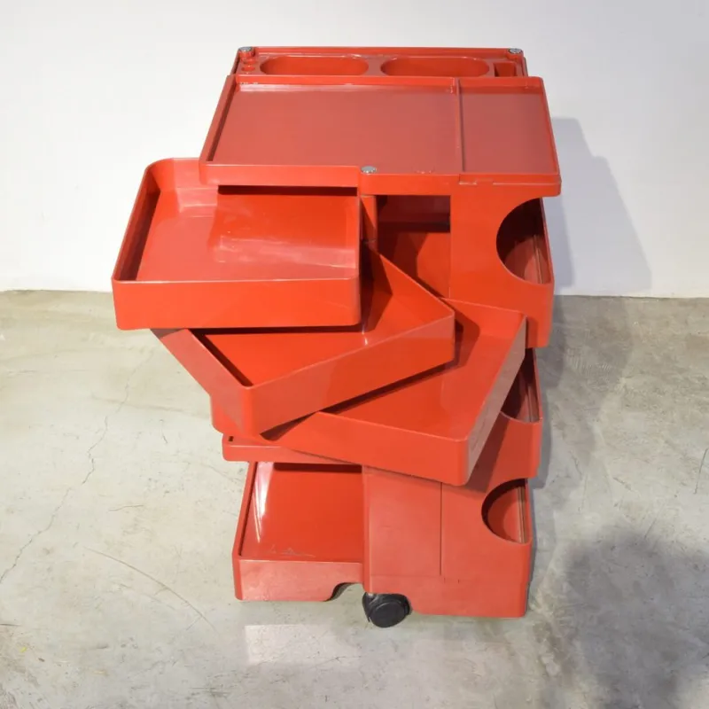 Pamono Vintage Boby Trolley by Joe Colombo for Bieffeplast, 1970s> Serving Bar Carts & Trolleys