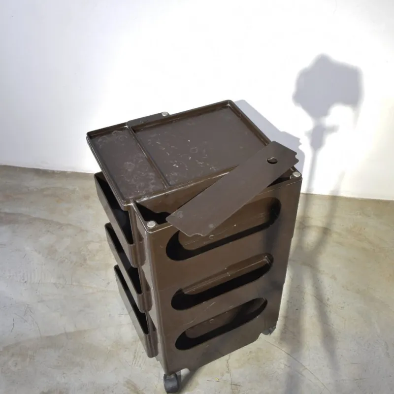 Pamono Vintage Boby Trolley by Joe Colombo for Bieffeplast, 1970s> Serving Bar Carts & Trolleys