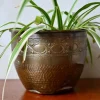 Pamono Vintage Bohemian Style Brass Planter> Planters And Jardiniere