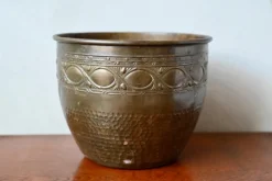 Pamono Vintage Bohemian Style Brass Planter> Planters And Jardiniere