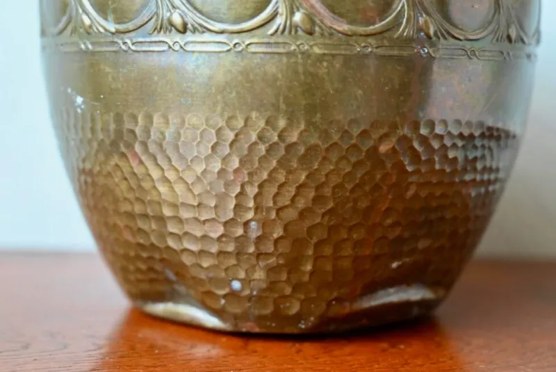Pamono Vintage Bohemian Style Brass Planter> Planters And Jardiniere