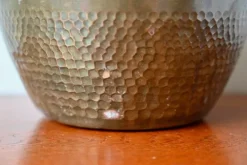 Pamono Vintage Bohemian Style Brass Planter><noscript><img width=