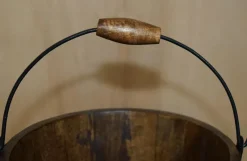 Best Pamono Vintage Bollinger Champagne Coolers or Log Wood Buckets, Set of 2