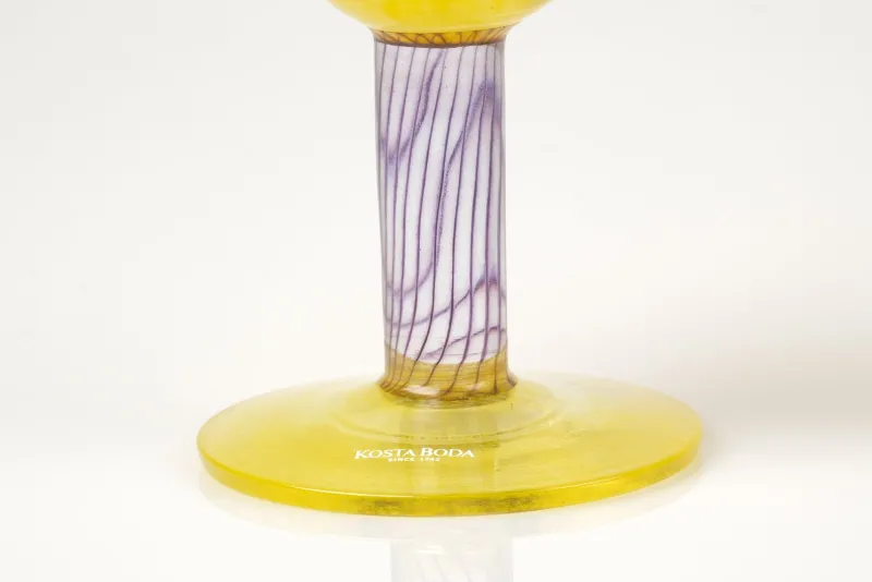 Clearance Pamono Vintage Bon Bon Glass Trophies by Kjell Engman for Kosta Boda, 1980s, Set of 2