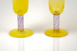 Clearance Pamono Vintage Bon Bon Glass Trophies by Kjell Engman for Kosta Boda, 1980s, Set of 2