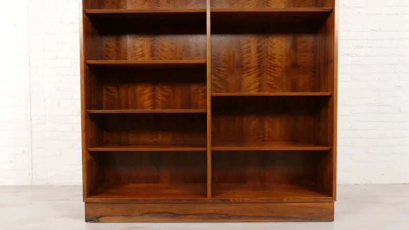 Pamono Vintage Bookcases in Rosewood by Hundevad & Co from Hundevad & Co., Set of 3> Shelves & Wall Units
