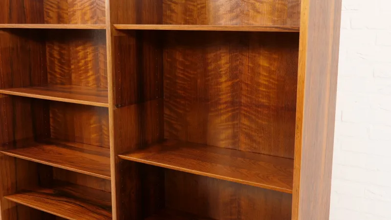 Pamono Vintage Bookcases in Rosewood by Hundevad & Co from Hundevad & Co., Set of 3> Shelves & Wall Units