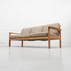 New Pamono Vintage Borneo Three-Seater Sofa by Sven Ellekaer for Komfort, 1960s