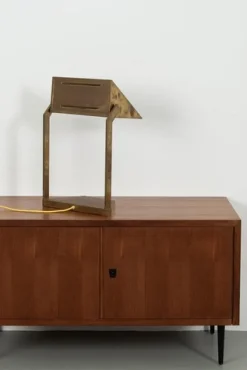 Outlet Pamono Vintage Brass Desk Lamp