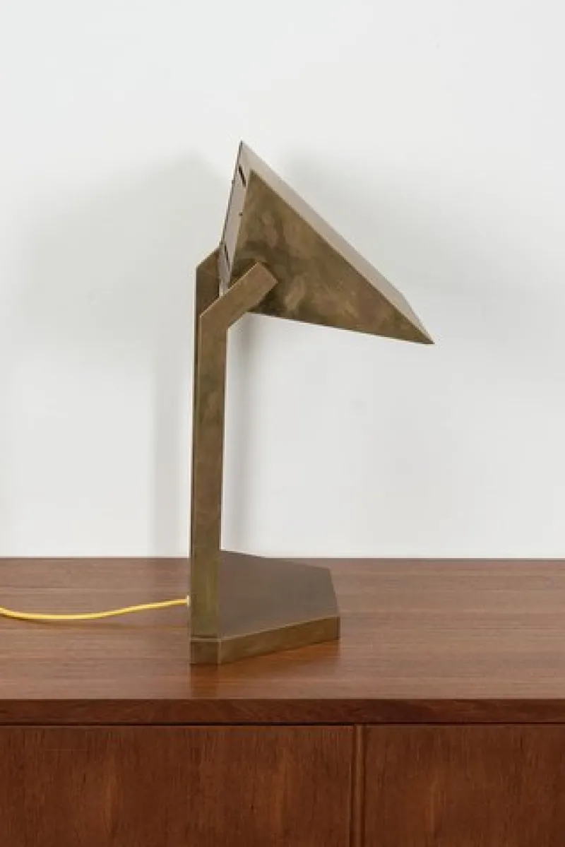 Outlet Pamono Vintage Brass Desk Lamp
