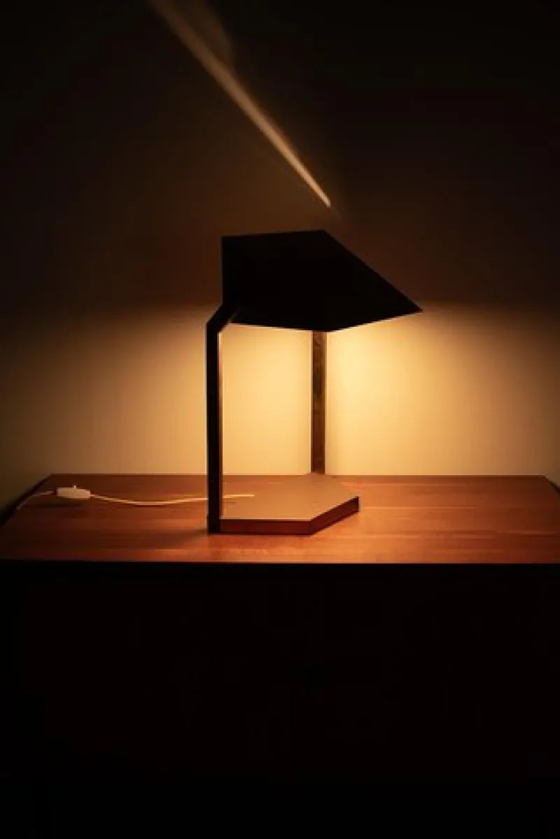 Outlet Pamono Vintage Brass Desk Lamp
