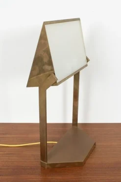 Outlet Pamono Vintage Brass Desk Lamp