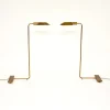 Pamono Vintage Brass Reading Lamps from Cedric Hartman, 1970s, Set of 2> Floor Lamps
