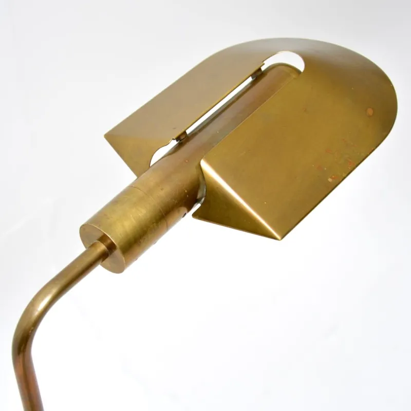 Pamono Vintage Brass Reading Lamps from Cedric Hartman, 1970s, Set of 2> Floor Lamps